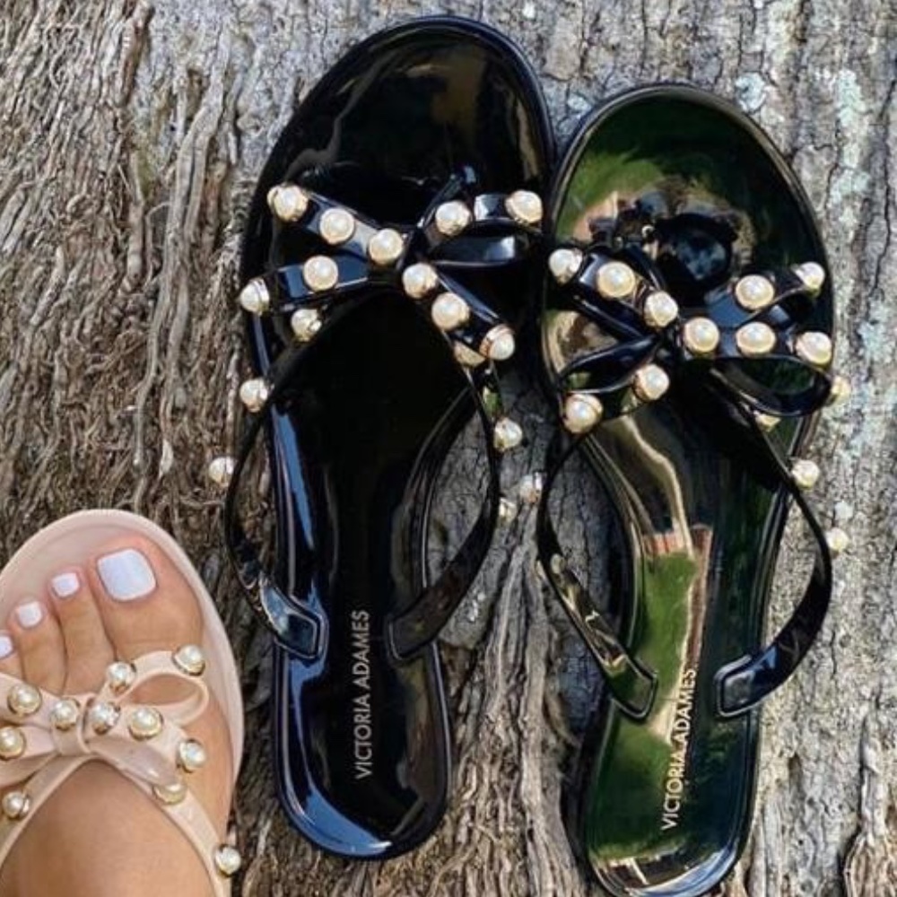 Black Pearl Sandals